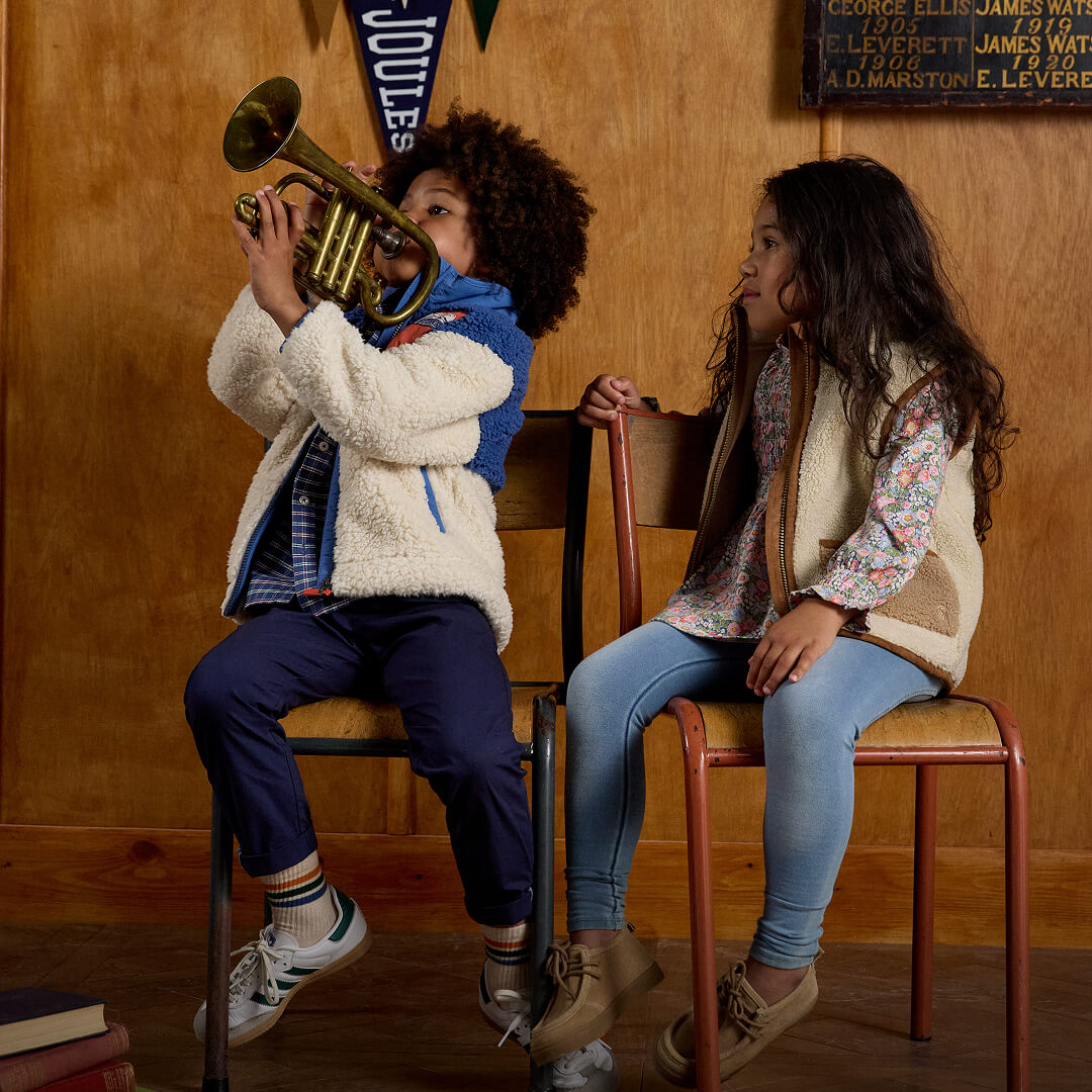 Joules Kids 男の子用 ファッション 子供服 Tシャツ Ben (Toddler/Little Kids/Big Kids) - Green Gull