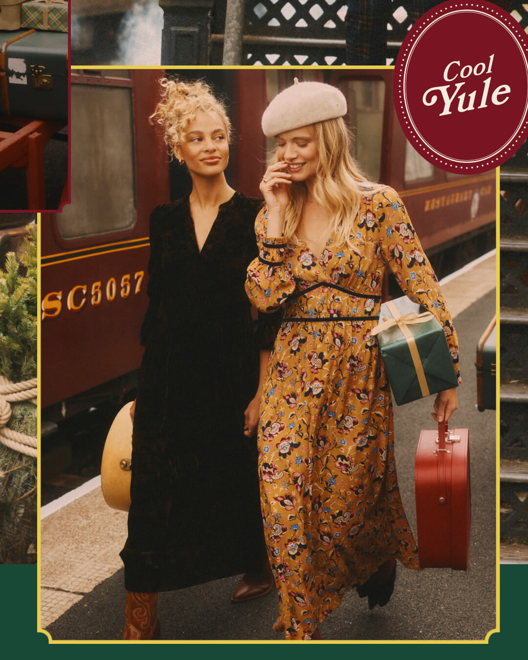 ROSALIND DRESS AND OTTERLY FLORA DRESS