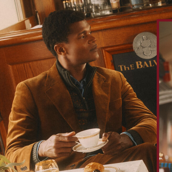 THE CORD RELAXED FIT SUIT 