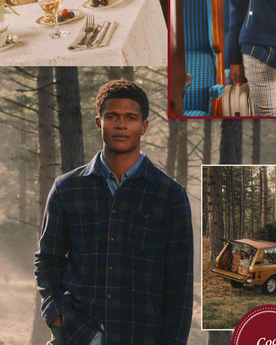 THE FLEECE CHECK OVERSHIRT