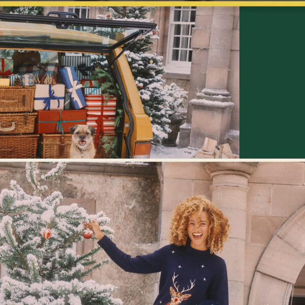 THE NOELLE REINDEER CHRISTMAS JUMPER