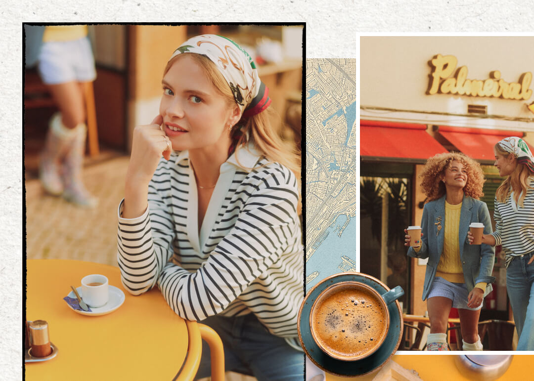 THE TALLIE STRIPE SWEAT TOP 