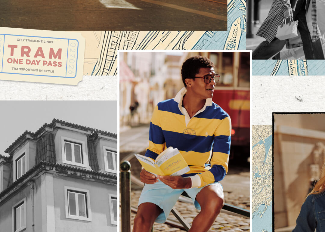 THE STRIPE LONG SLEEVE RUGBY SHIRT 