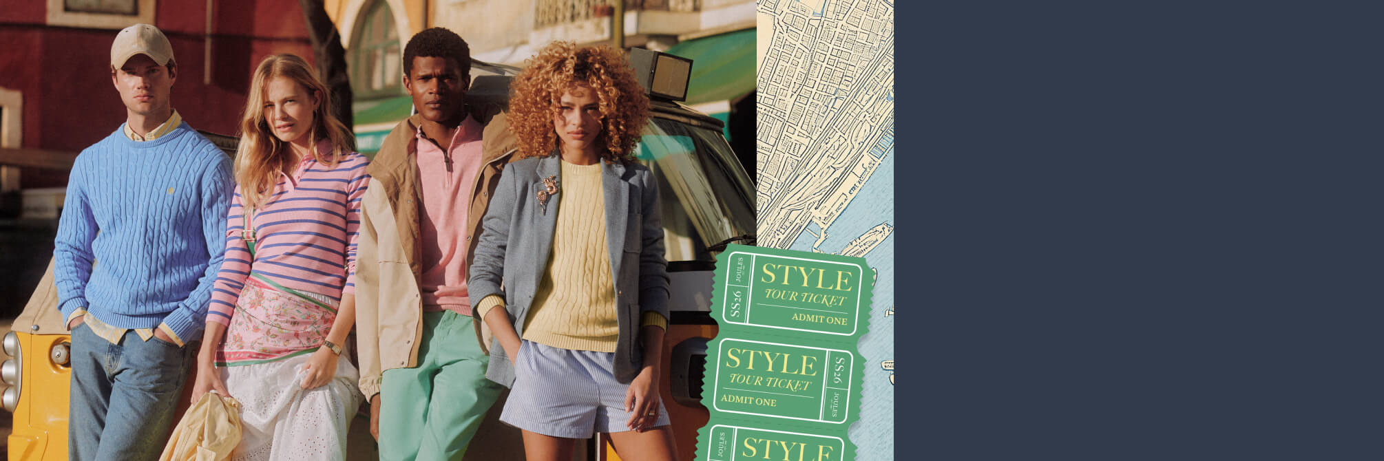 Spring All Mapped Out Lookbook