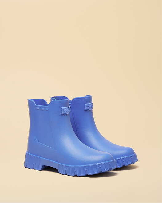 Blue & Navy Wellies