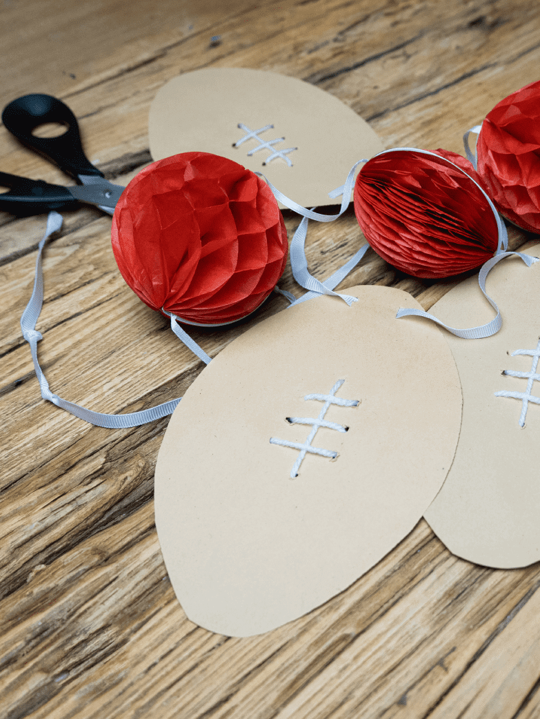 Rugby Ball Bunting Two