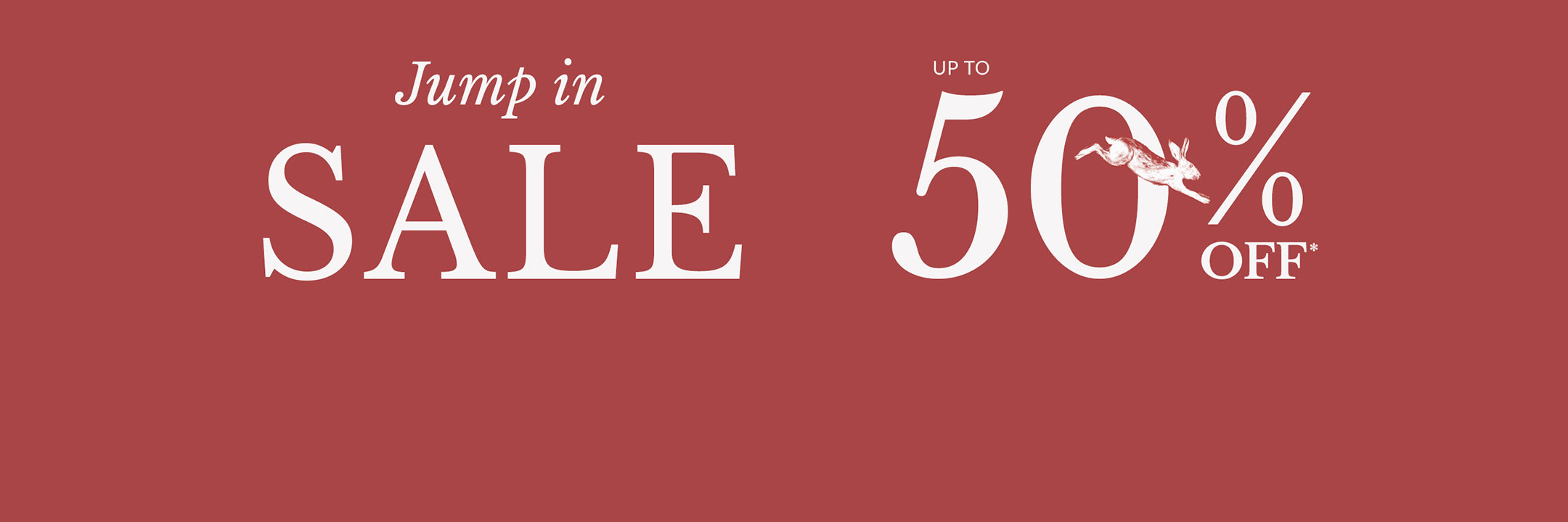 Jump in sale up to 50% off
